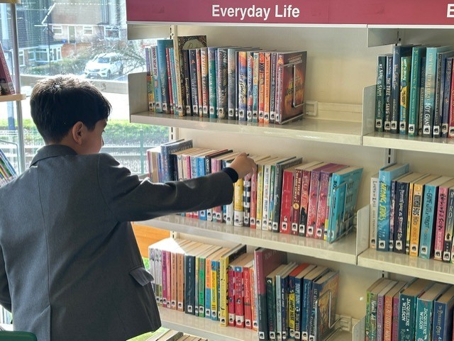 World Book Day library photo
